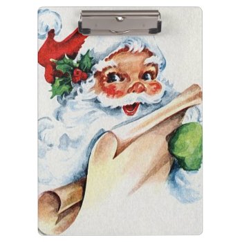 Santa Clipboard by MarblesPictures at Zazzle