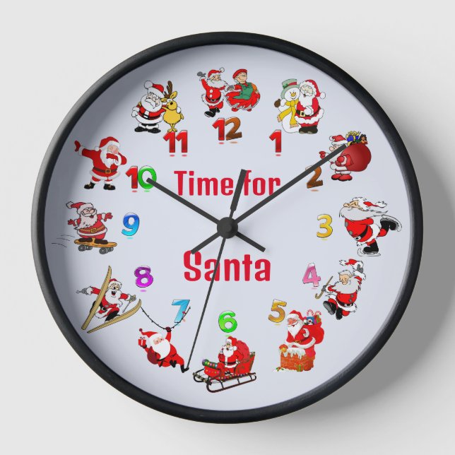 Santa Clock (Front)