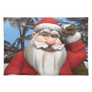 Santa Cloth Placemat