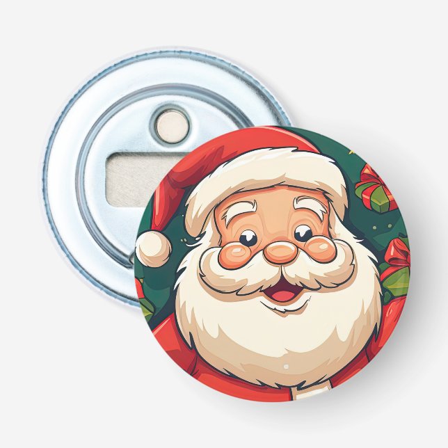 Santa Clouse  Bottle Opener (Front)