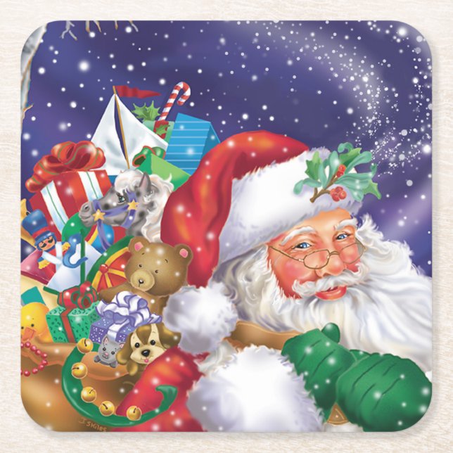 Santa Coaster (Front)