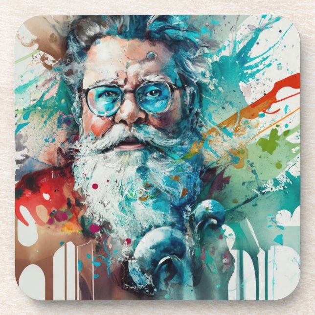 Santa coasters (Front)