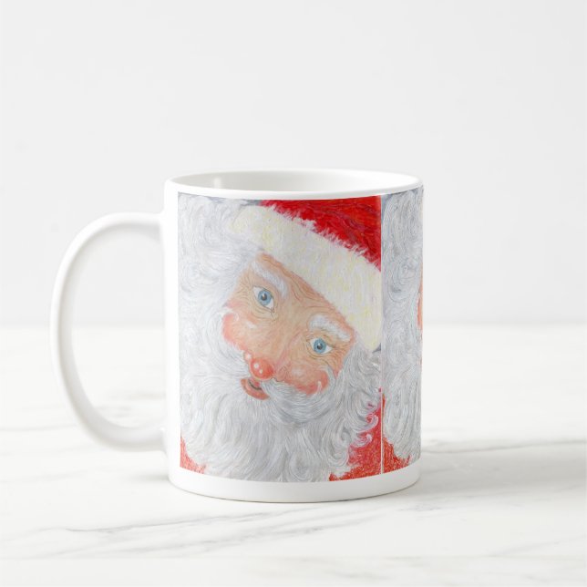 Santa Coffee Mug (Left)