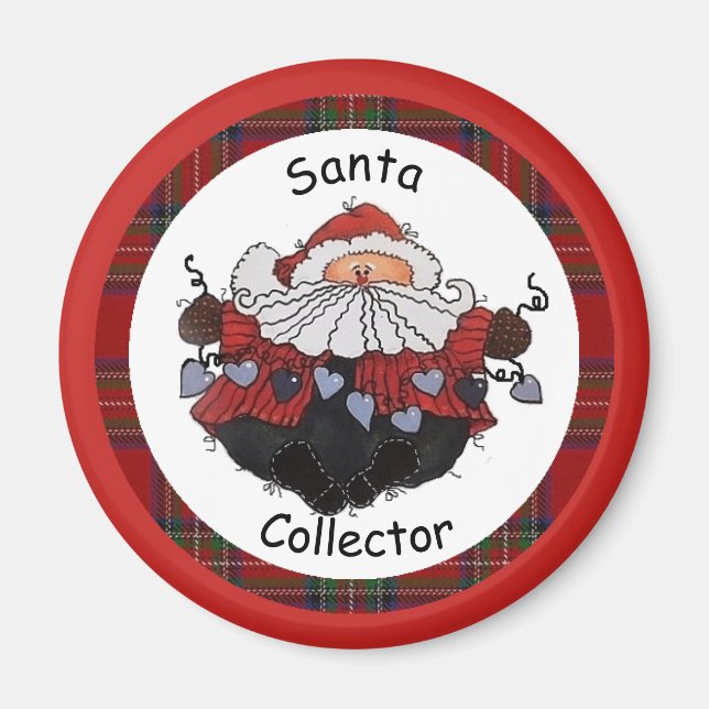 Santa Collector Magnet (Front)