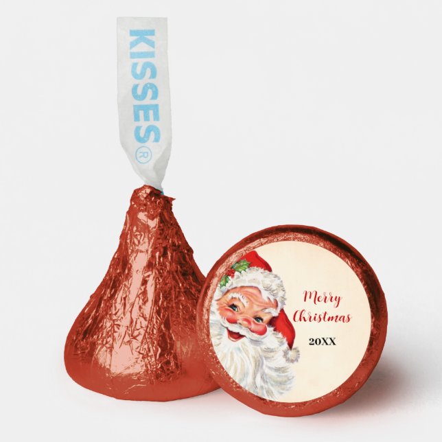 Santa Coming to Town Christmas Hershey®'s Kisses® (Front)