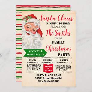 Christmas Party Angel Invites Paper Art Diecut Invitations Made in the USA Vintage Holiday Party Invitations 2 Packs of 8