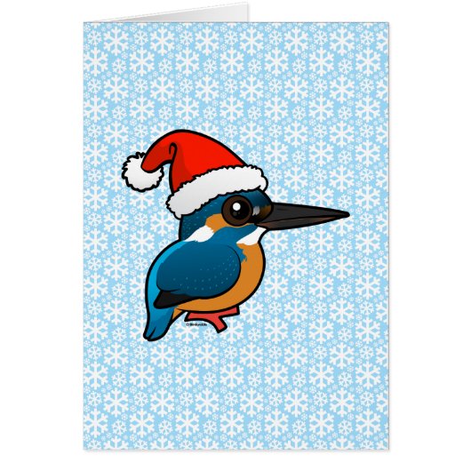 Santa Common Kingfisher Cards (Front)