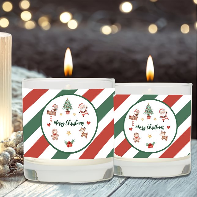 Santa Cookies Christmas Party Scented Candle (Creator Uploaded)