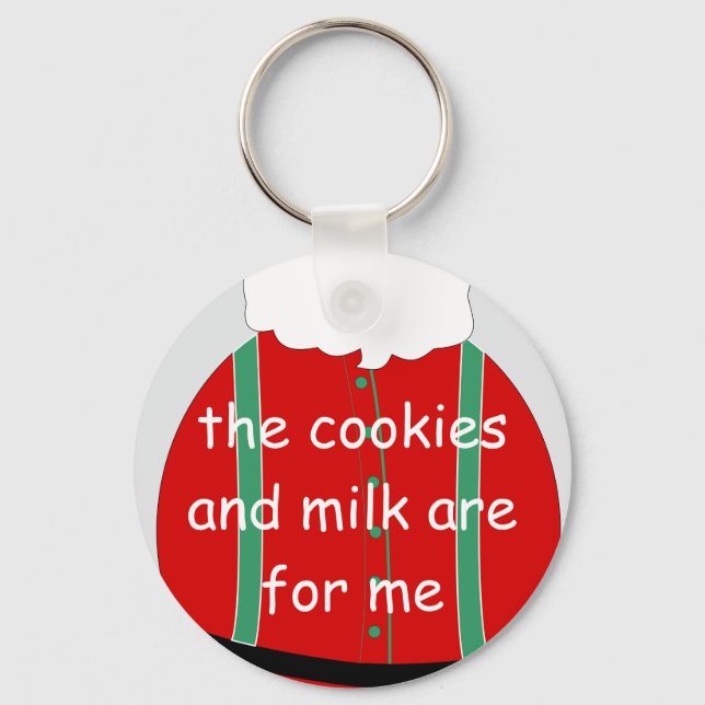 Santa cookies keychain (Front)
