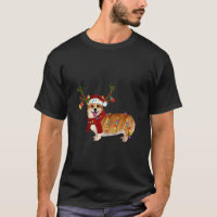 Santa Corgi Reindeer Light Christmas Gifts
