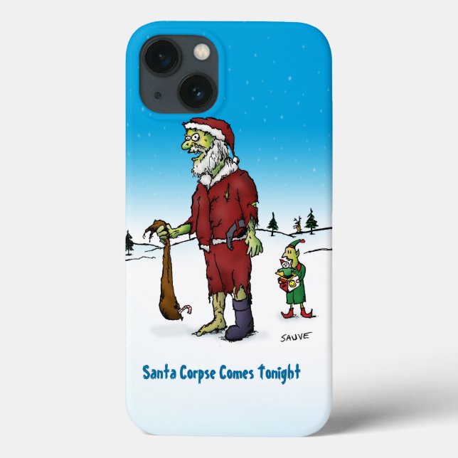 Santa Corpse Funny Zombie  iPod Touch 5G Case (Back)