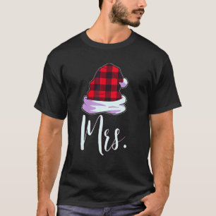 Santa Couples Matching Christmas PJs For Couples R T-Shirt