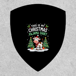 Santa Cow Xmas Tree Lights This Is My Christmas Pa Patch