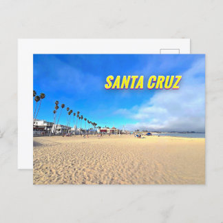 Santa Cruz Beach Boardwalk California Postcard