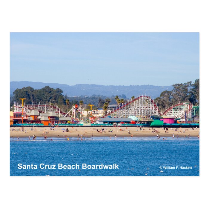 Santa Cruz Beach Boardwalk California Products Postcard | Zazzle