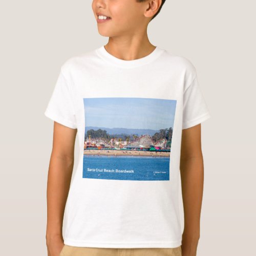 Santa Cruz Beach Boardwalk California Products T_Shirt