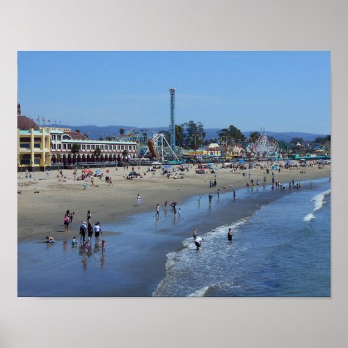 Santa Cruz BeachBoardwalk Poster