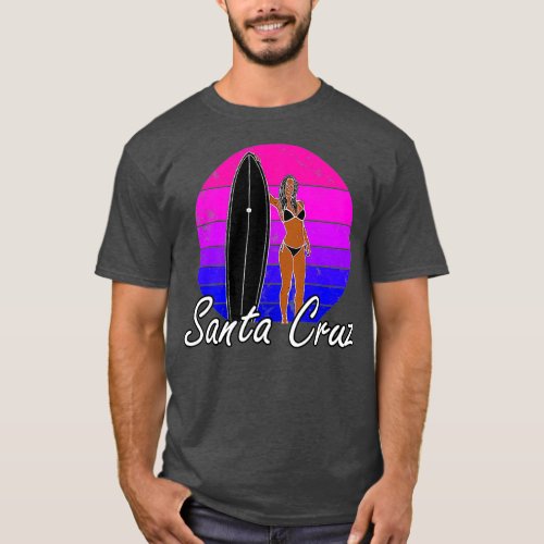 Santa Cruz CA Surfer Surfing Clothing Men Women T_Shirt