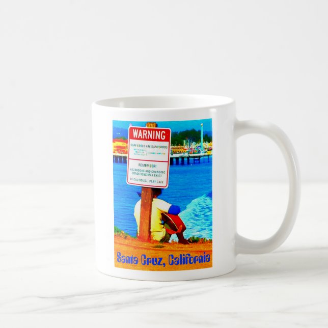 Santa Cruz, California Coffee Mug (Right)