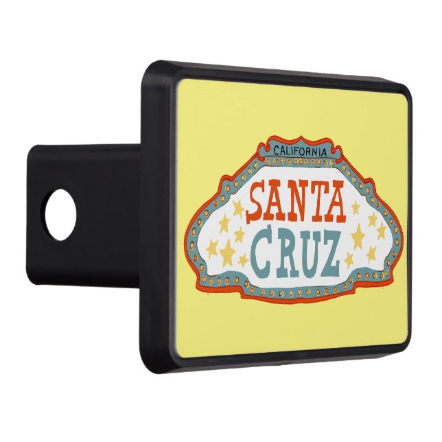 Santa Cruz California Design Hitch Cover (Right)