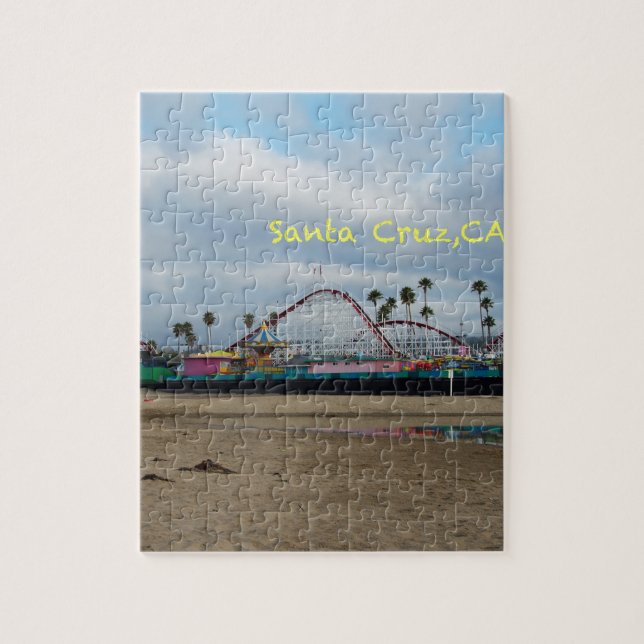 Santa Cruz California Jigsaw Puzzle (Vertical)