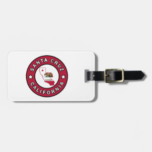 Santa Cruz California Luggage Tag