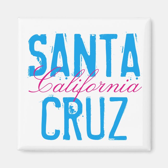 Santa Cruz California Magnet (Front)