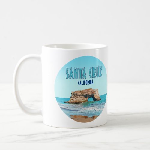 Santa Cruz California Natural Bridges State Beach Coffee Mug