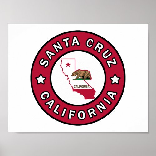 Santa Cruz California Poster