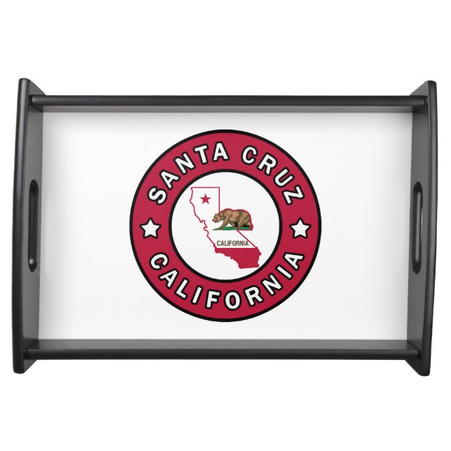 Santa Cruz California Serving Tray (Front)