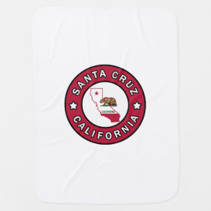 Santa Cruz California Stroller Blanket