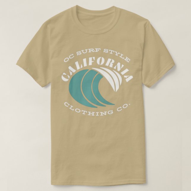 Santa Cruz California Sunset Circle Long Sleeve  T-Shirt (Design Front)
