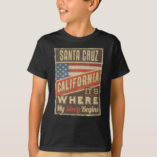 Santa Cruz American Apparel T Shirts Zazzle