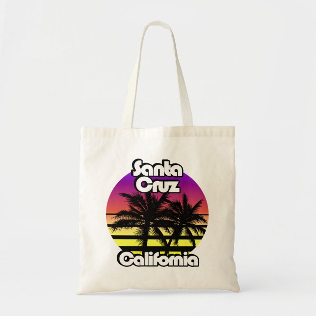 Santa Cruz California Tote Bag (Front)