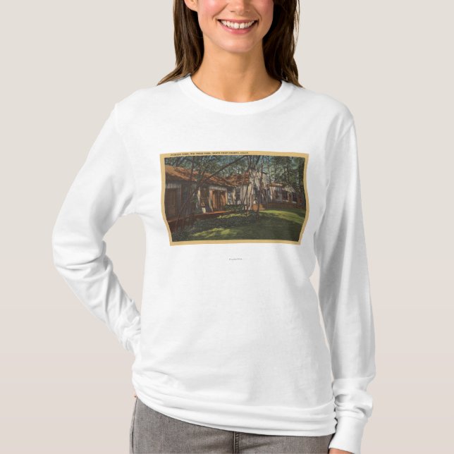 Santa Cruz County, CA - Pioneer Town T-Shirt (Front)