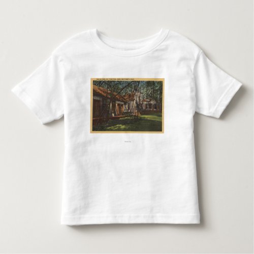 Santa Cruz County CA _ Pioneer Town Toddler T_shirt