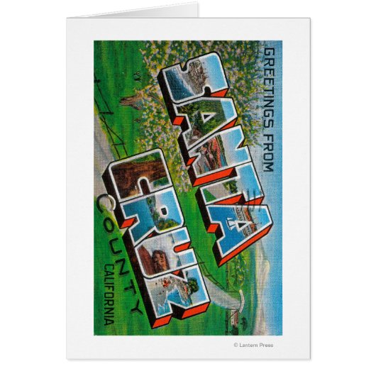 Santa Cruz County, California Cards (Front)