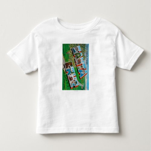 Santa Cruz County California Toddler T_shirt