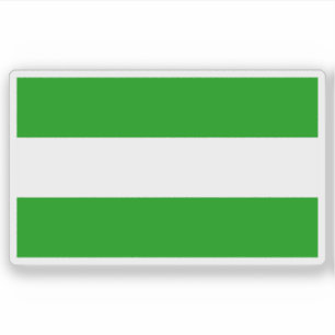 Santa Cruz de los Motilones de Tarapoto flag, Peru Sticker