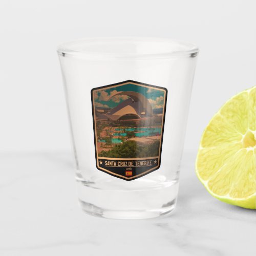 Santa Cruz de Tenerife Shot Glass