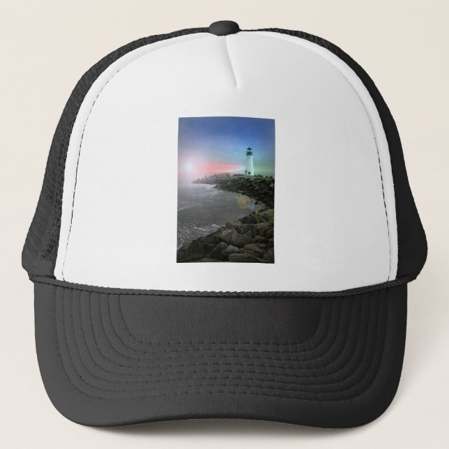 Santa Cruz Lighthouse Trucker Hat (Front)