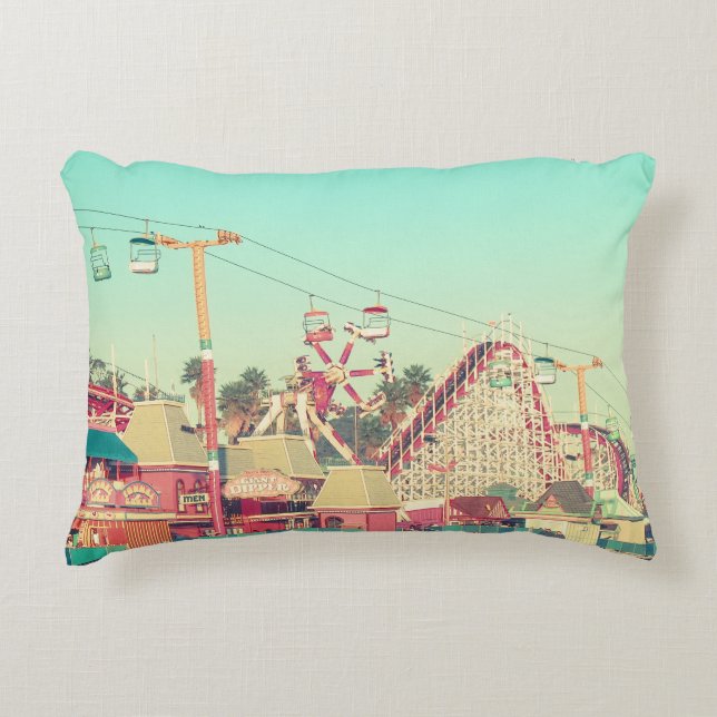 Santa Cruz Nostalgia Decorative Pillow (Front)