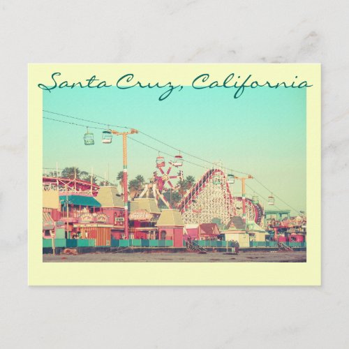 Santa Cruz Nostalgia Postcard _ Alt Back Design
