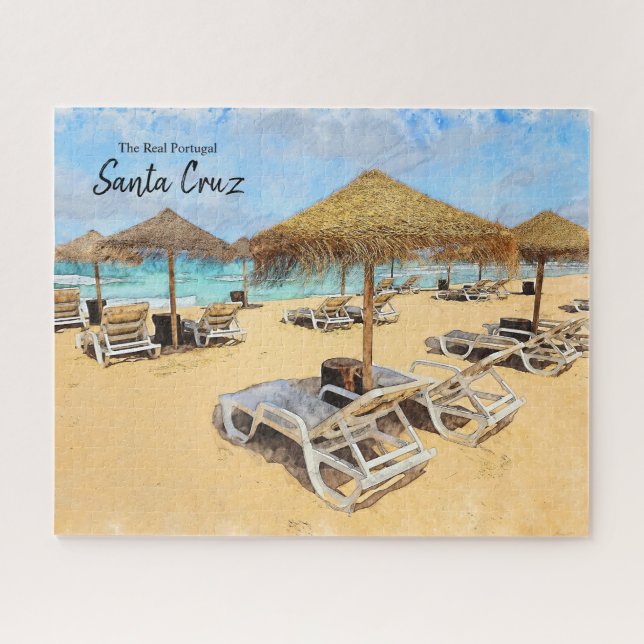 Santa Cruz Palapa's Portugal  Jigsaw Puzzle (Horizontal)
