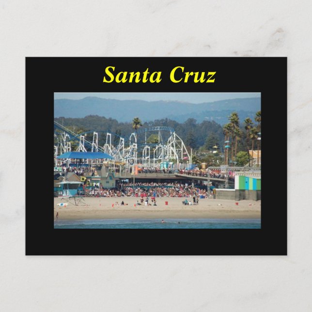 Santa Cruz postcard (Front)
