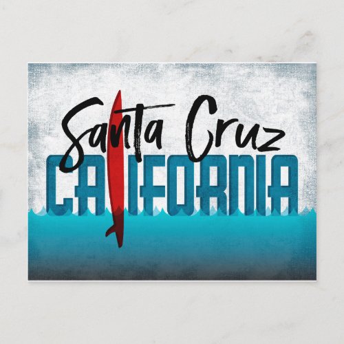 Santa Cruz Postcard California Surfboard