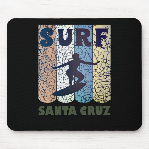 Santa Cruz Retro Surf   Mouse Pad