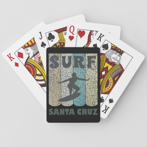 Santa Cruz Retro Surf    Playing Cards