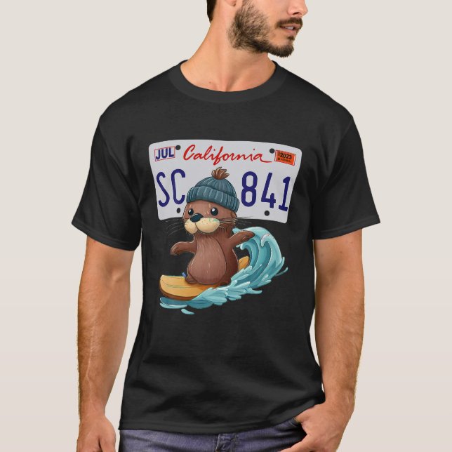 Santa Cruz Sea Otter 841 T-Shirt (Front)