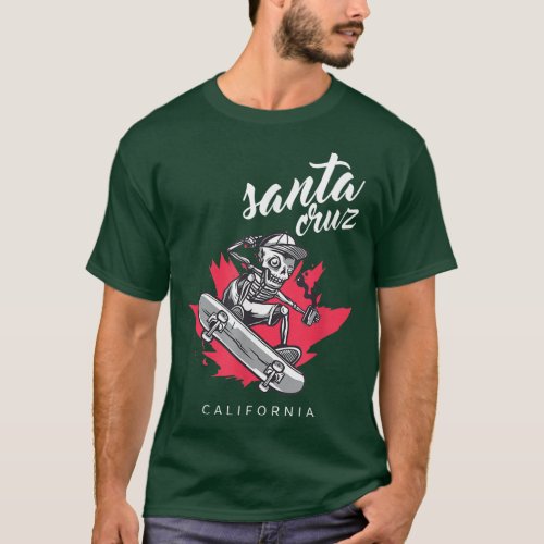 Santa Cruz Skateboard Surf Skate Skateboard Street T_Shirt